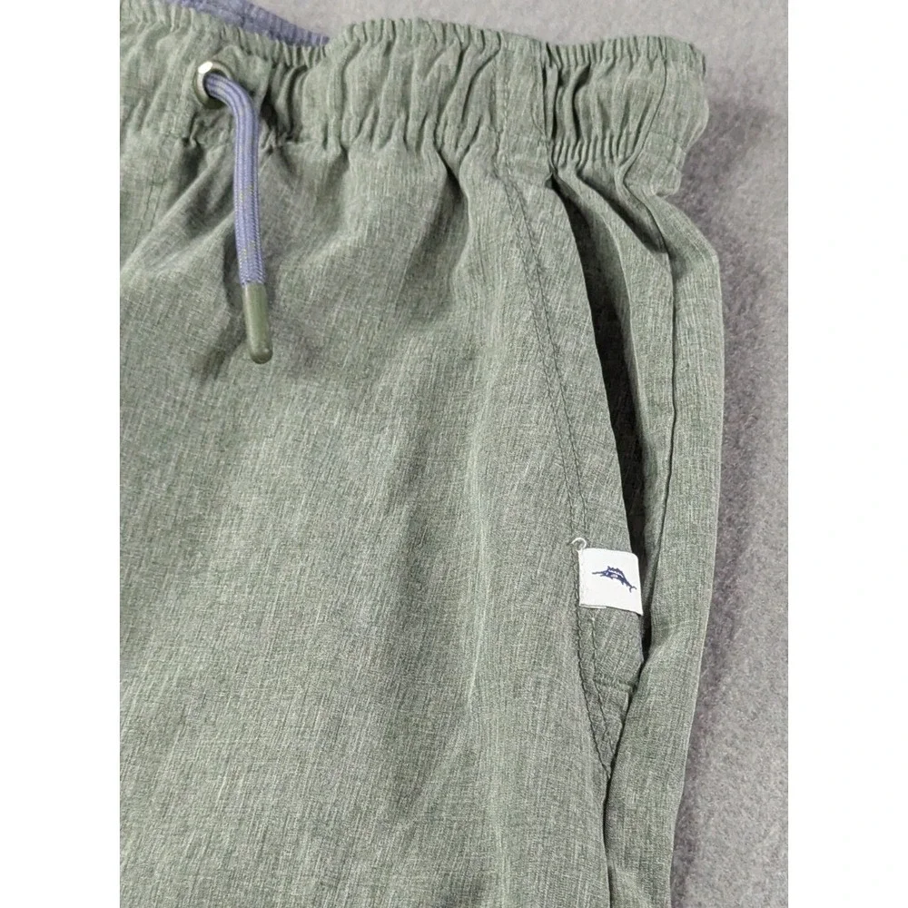 Tommy Bahama Boys Hybrid‎ Board Shorts Size L 14/16 Green Heather CP07592